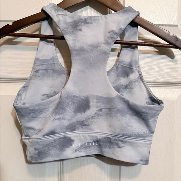 Allfenix Cloudy Gray Sports Bra - Picture 2 of 5